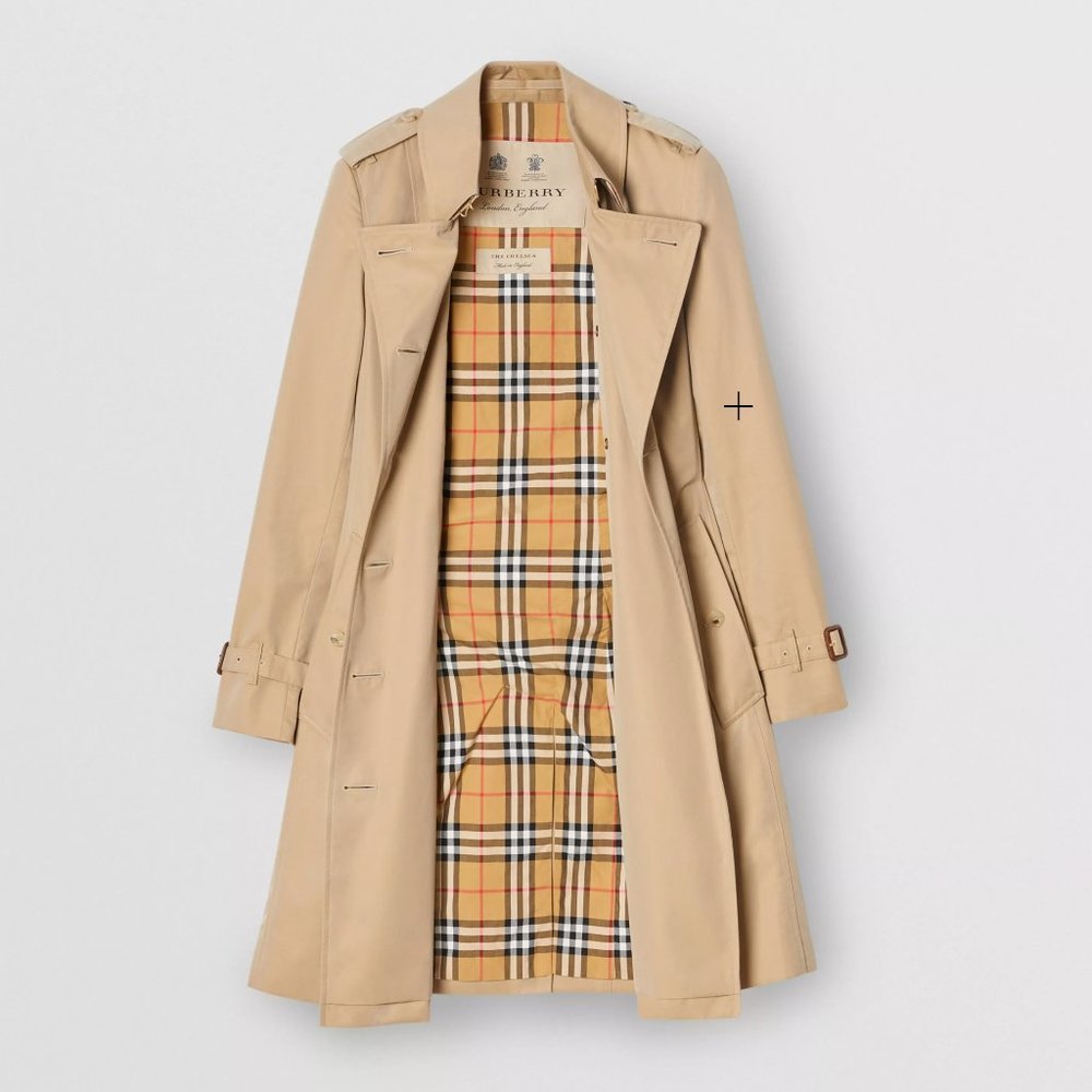 Burberry Mid-length Chelsea Heritage Trench Coat